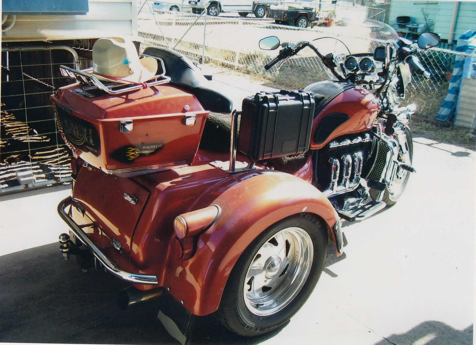 2007 TRIUMPH ROCKET III CLASSIC CRUISER 