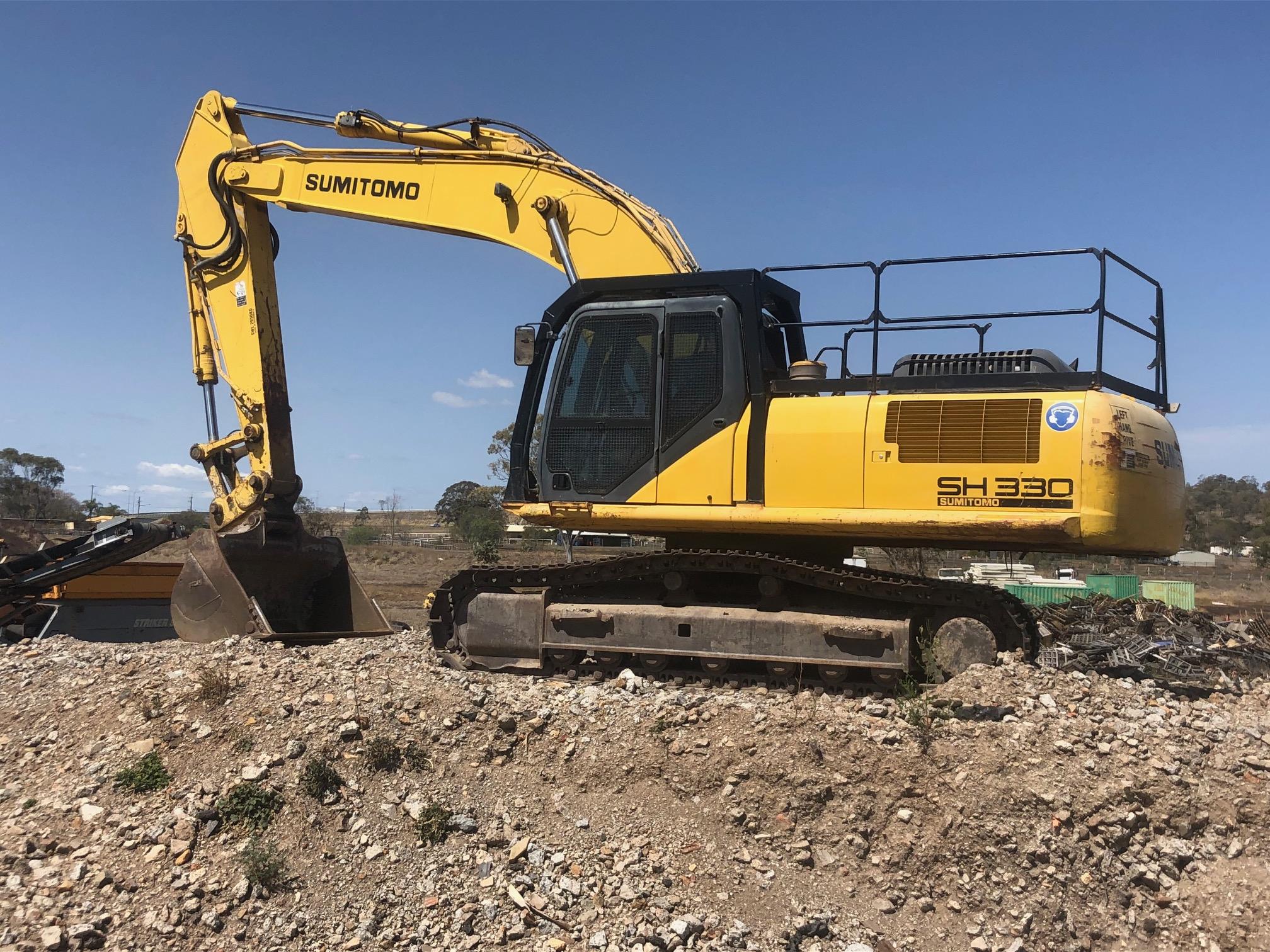 2008 SUMITOMO SH330-5 EXCAVATOR
