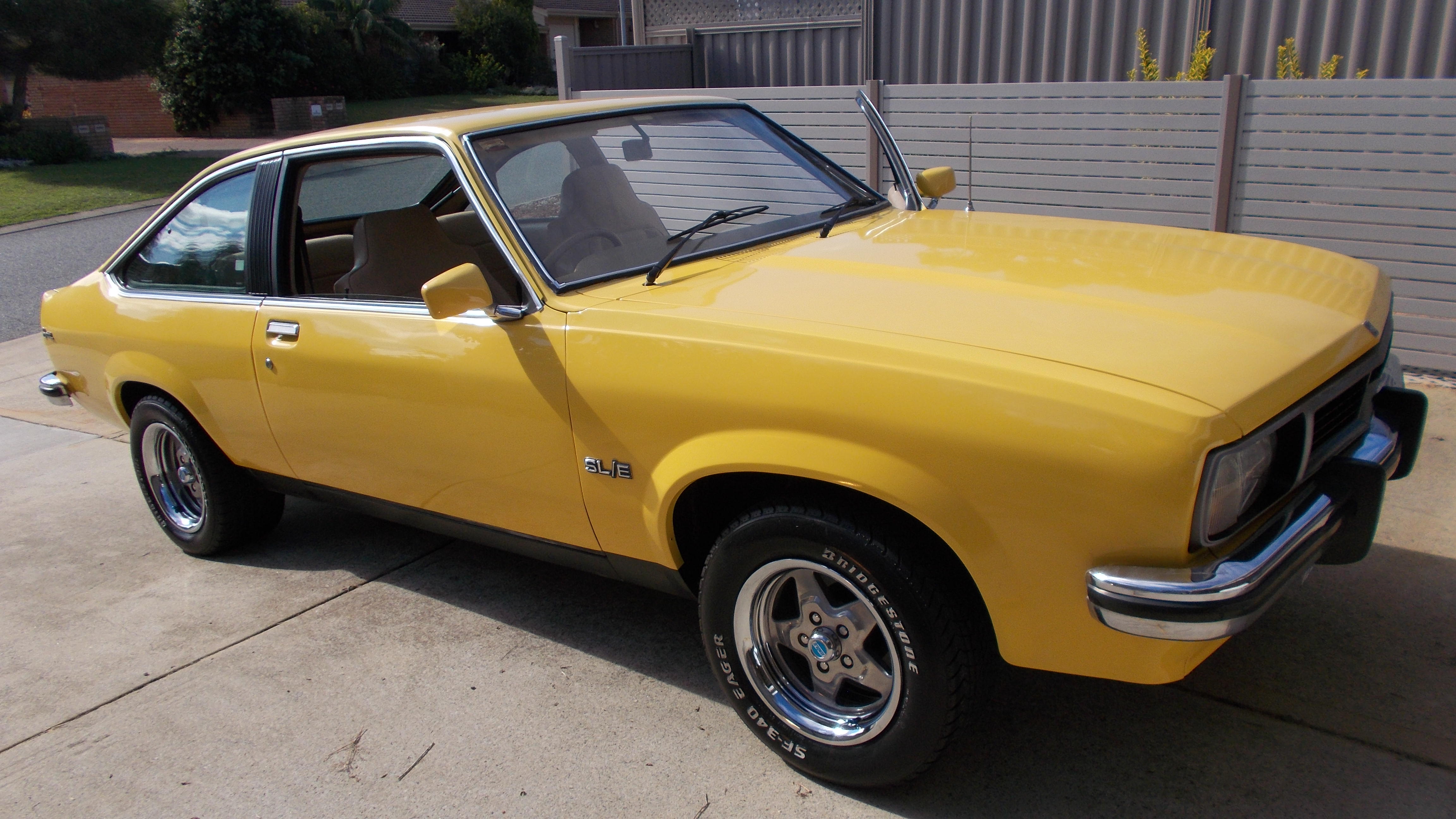 1979 HOLDEN SUNBIRD UC SL/E 2D LIFTBACK 