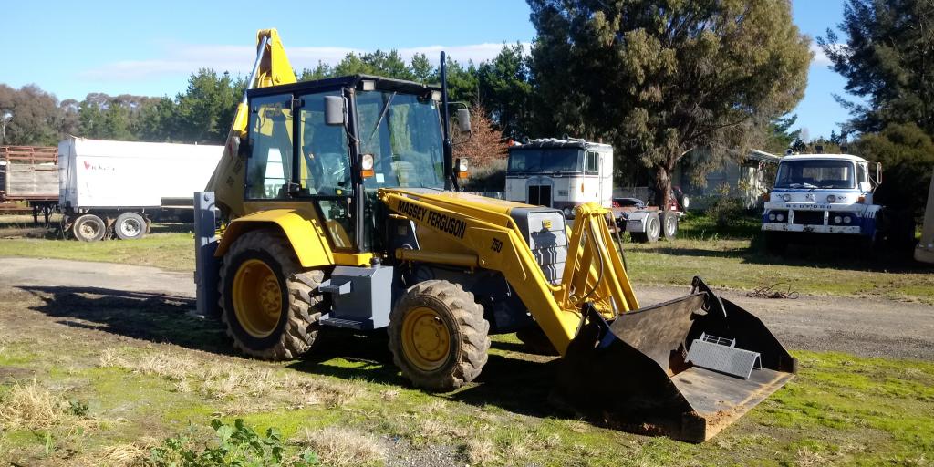 Massey Ferguson 750 FEL Backhoe