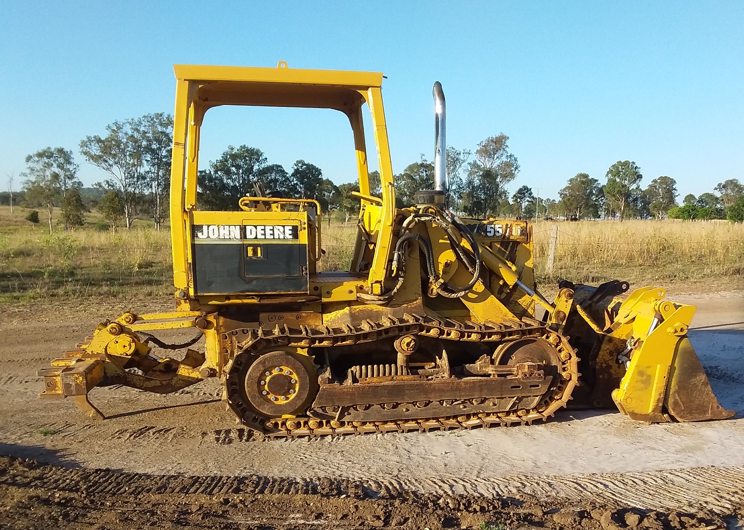 John Deere 555 Drott