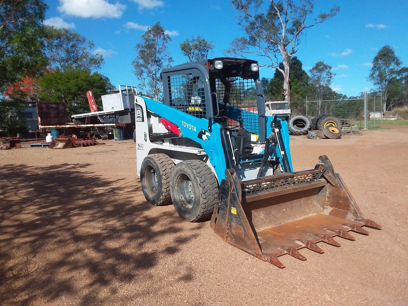 2018 Toyota 5SDK8 Skid Loader 