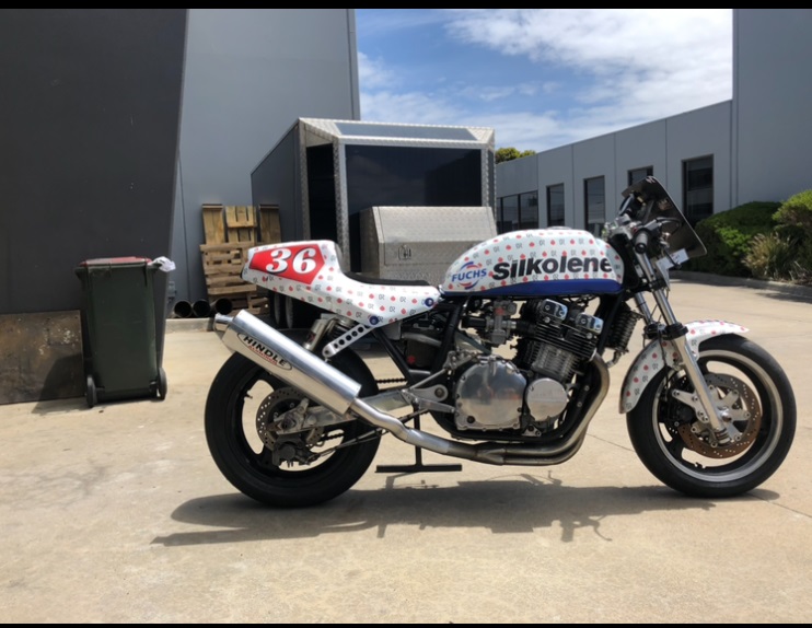 1980 SUZUKI GSX1170 P5 HISTORIC RACE BIKE 