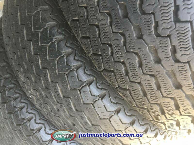 DUNLOP AQUA JET TYRES 205-14 RED WALL TYRES