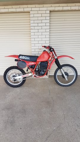 1982 HONDA CR480 RC