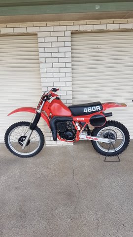 1982 HONDA CR480 RC