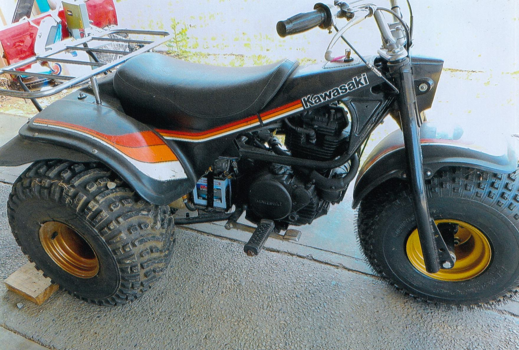 1982/3 KAWASAKI KLT200 200CC TRIKE