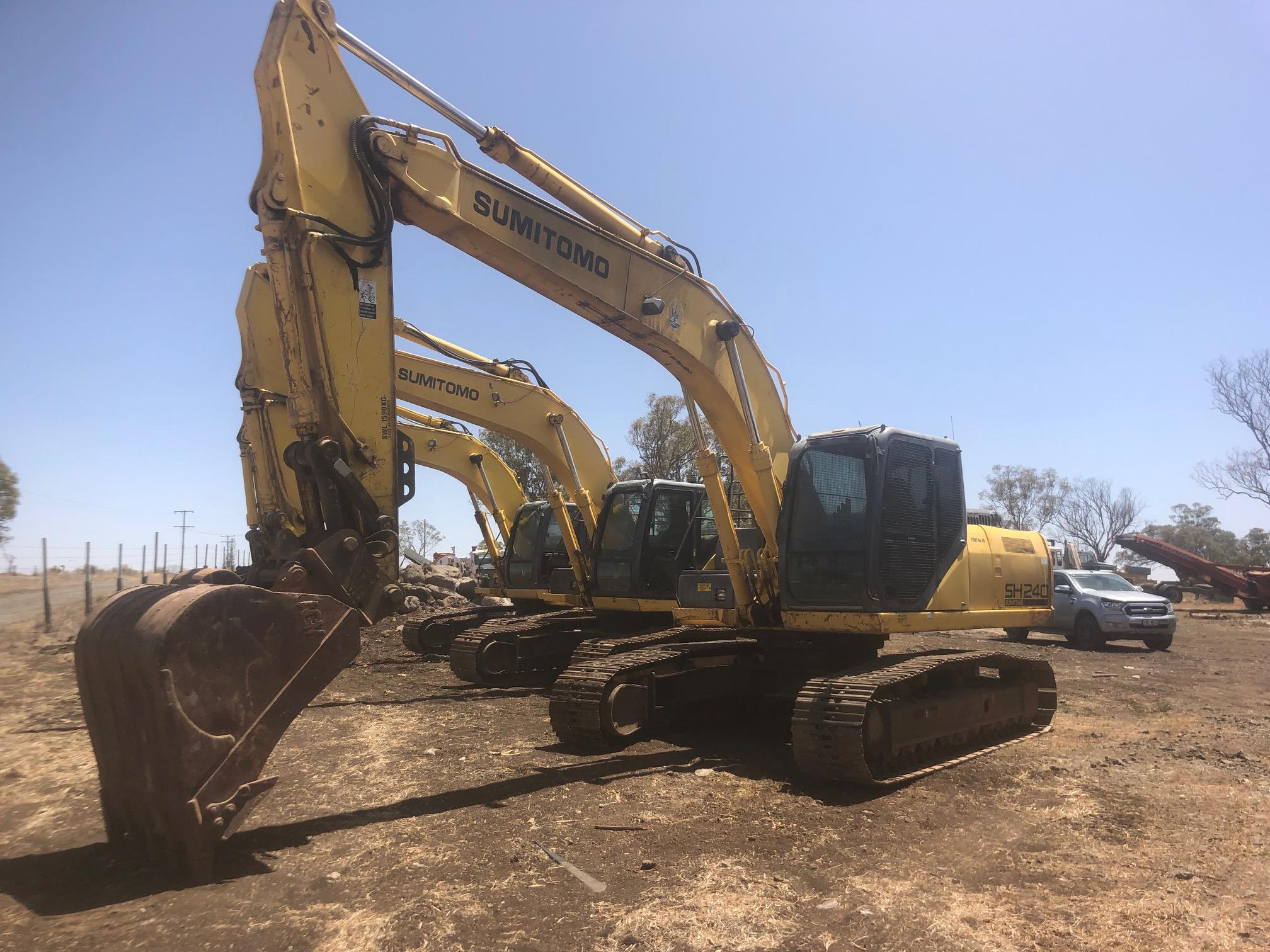 2007 SUMITOMO SH240-5 EXCAVATOR
