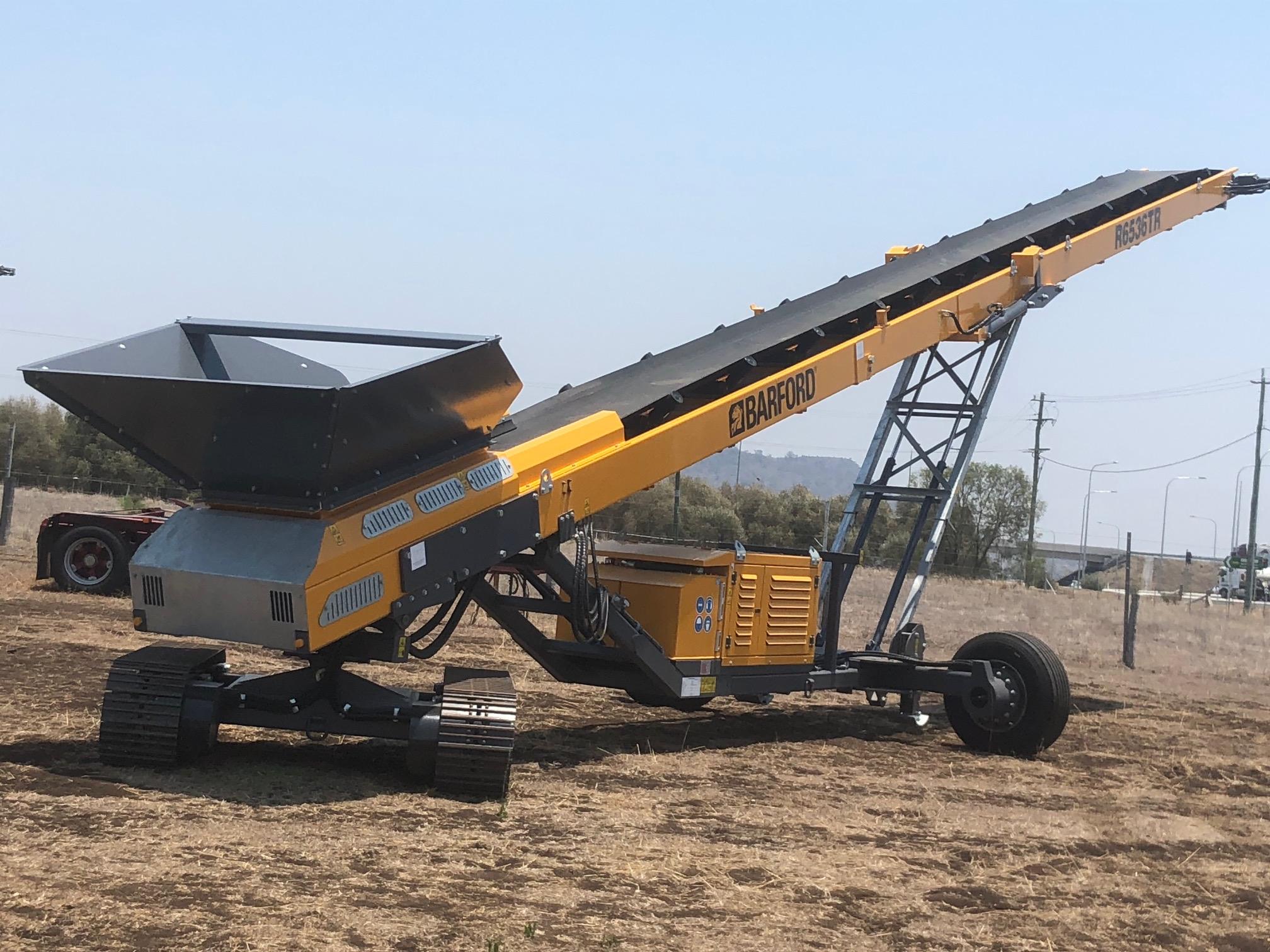 Barford R6536 Radial Stacker On Tracks
