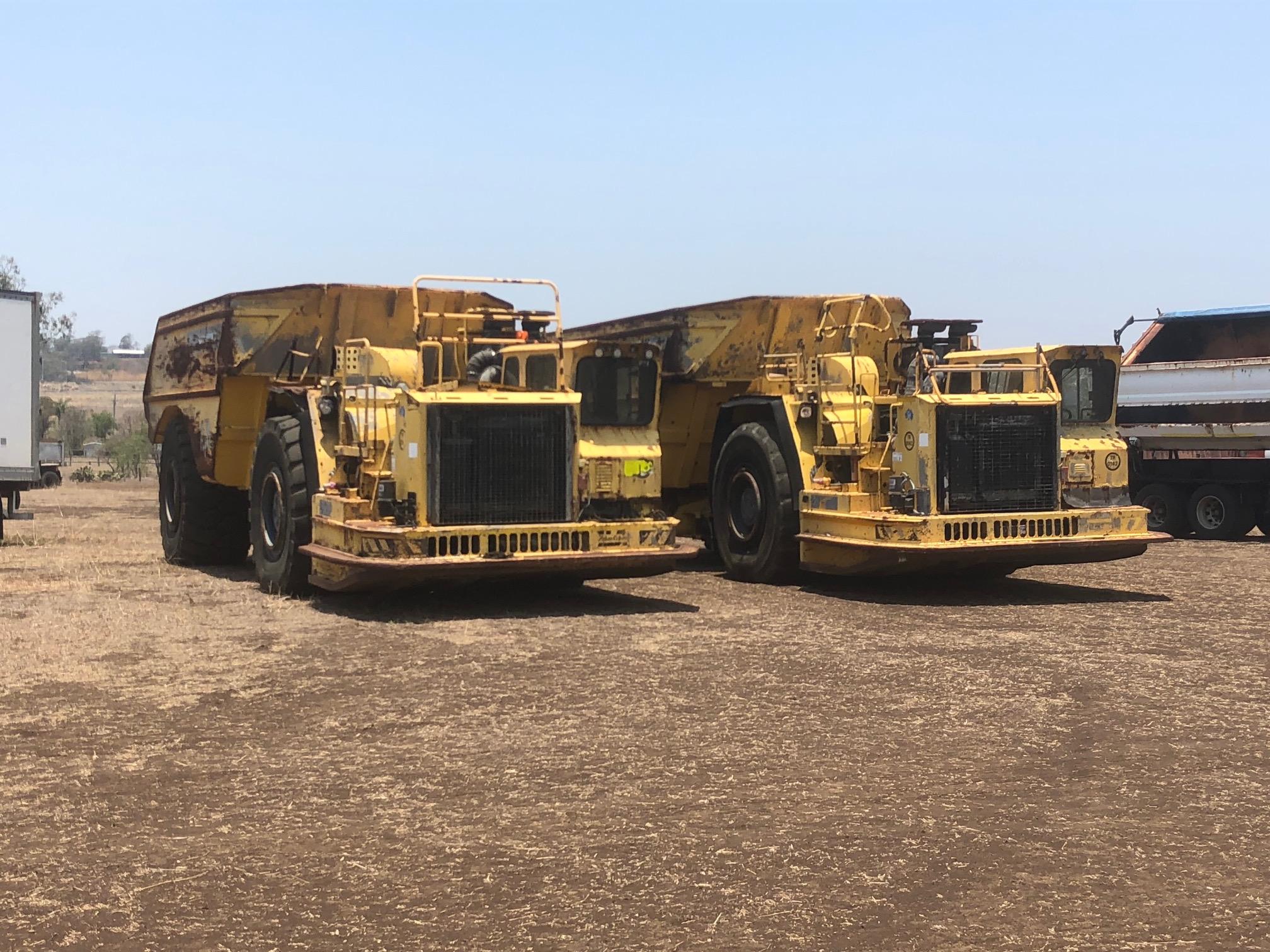 ATLAS COPCO MINE TRUCKS