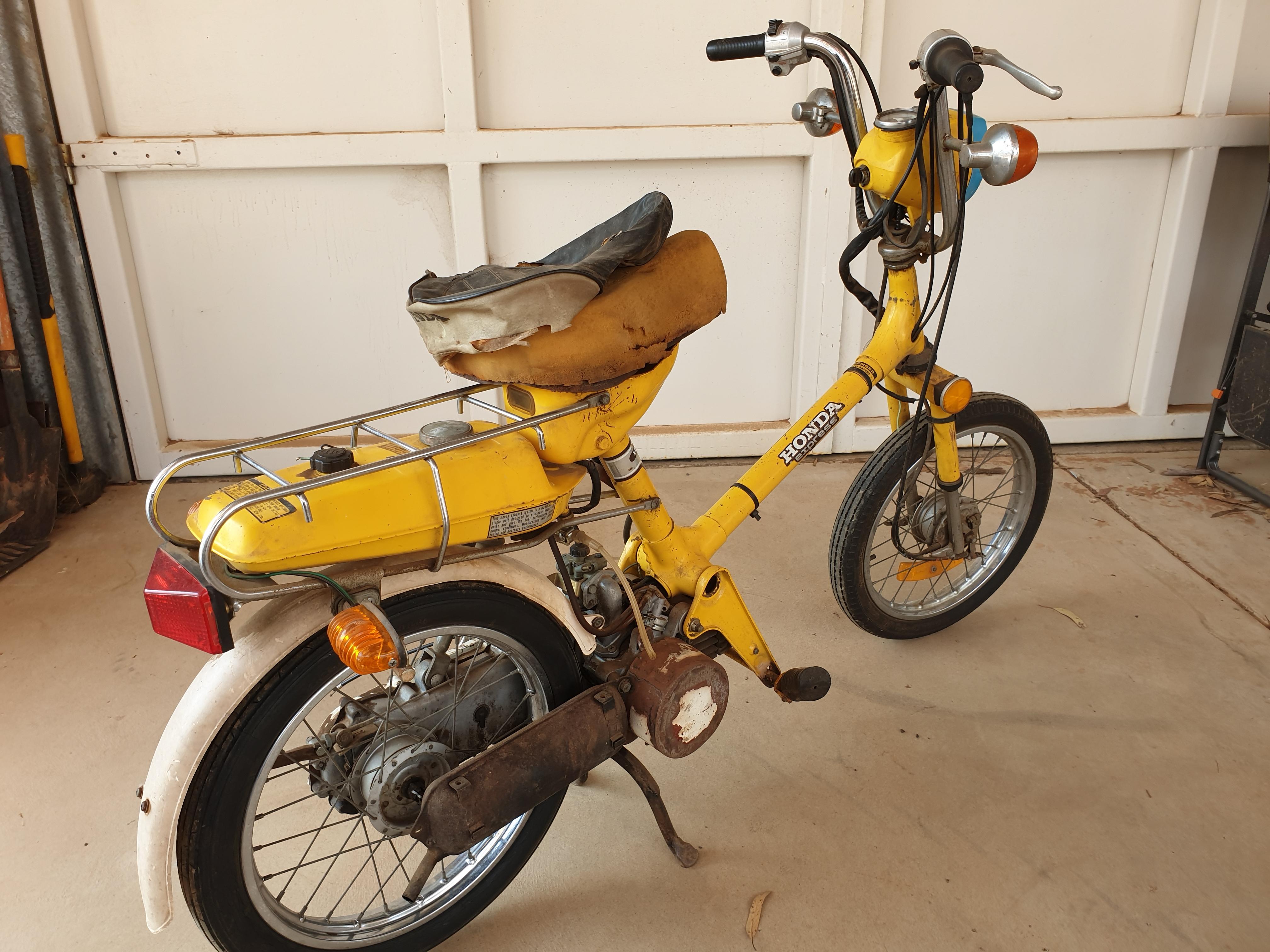 1980 HONDA NC50 EXPRESS SCOOTER