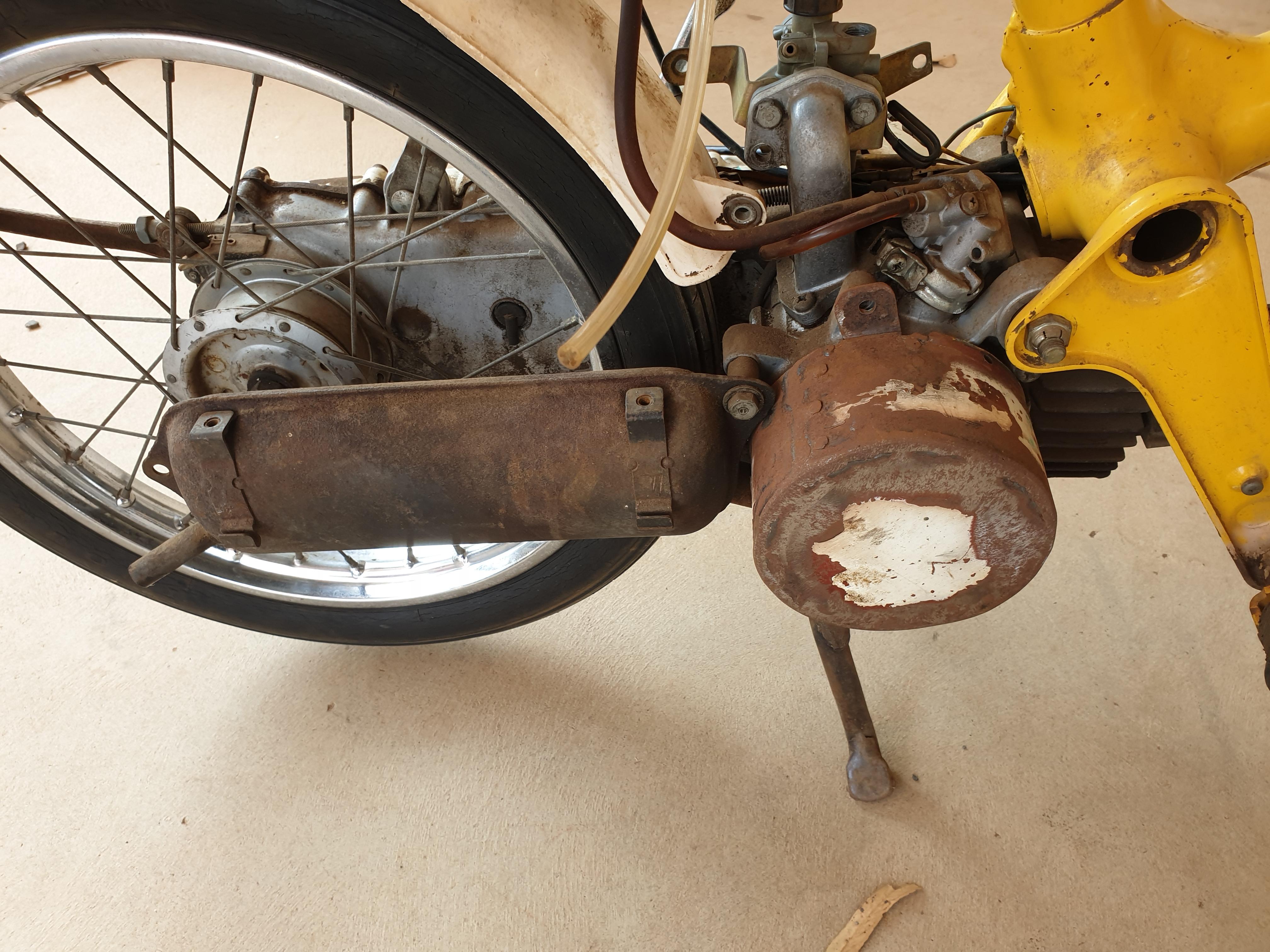 1980 HONDA NC50 EXPRESS SCOOTER