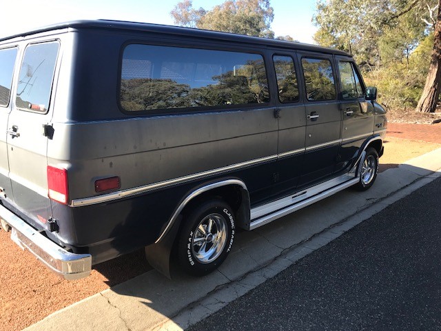 1986 GMC G2500 RALLY STX VAN