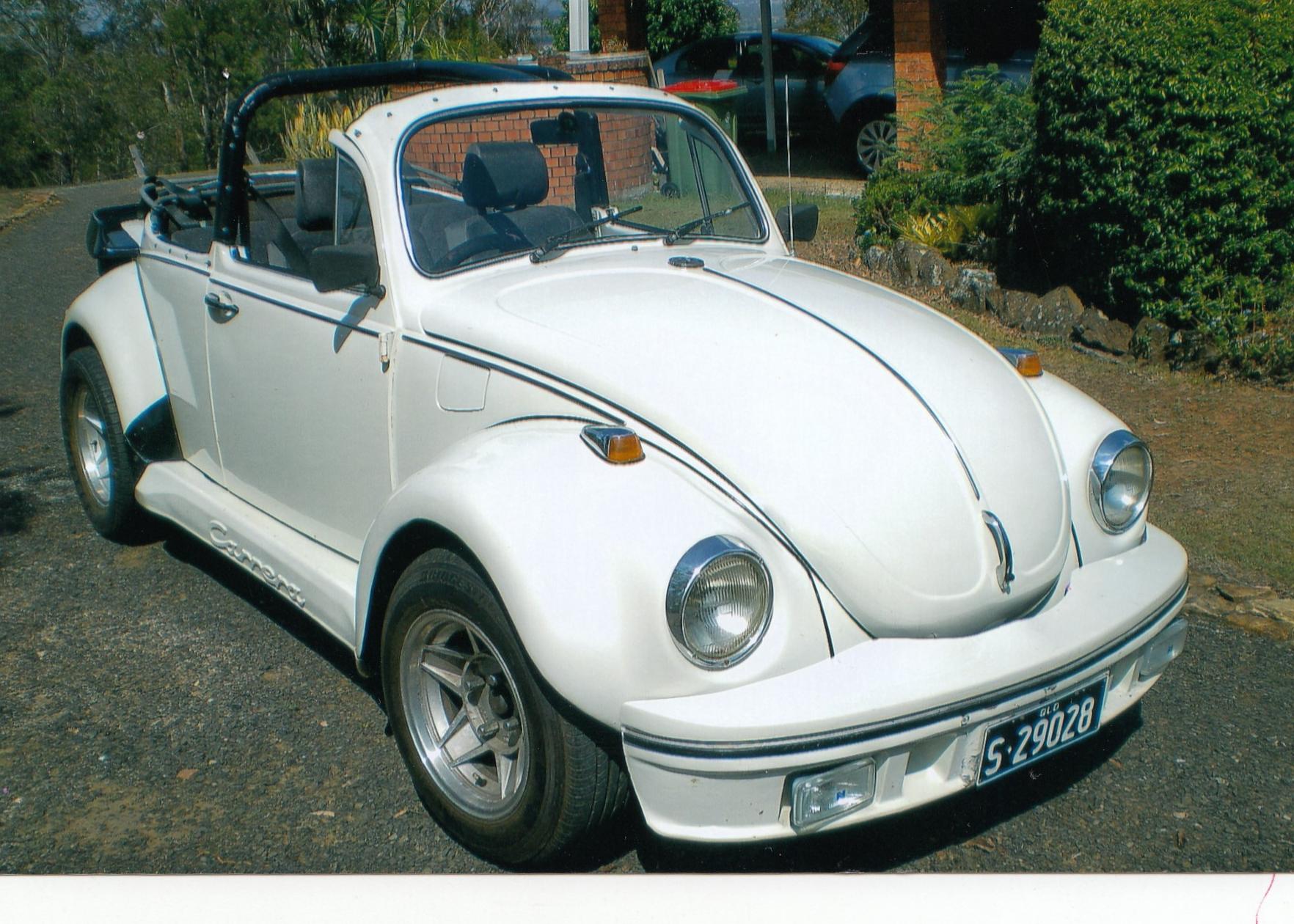 1971 VOLKSWAGEN BEETLE SUPER BUG CONVERTIBLE