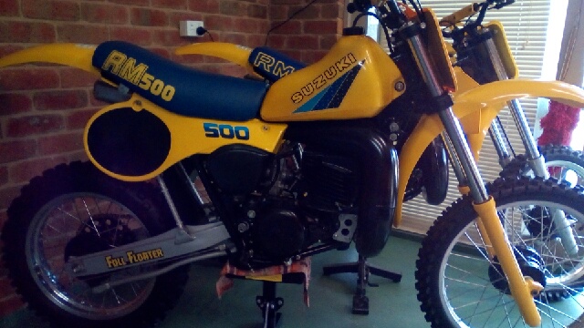 1983 SUZUKI RM500 MOTOCROSS