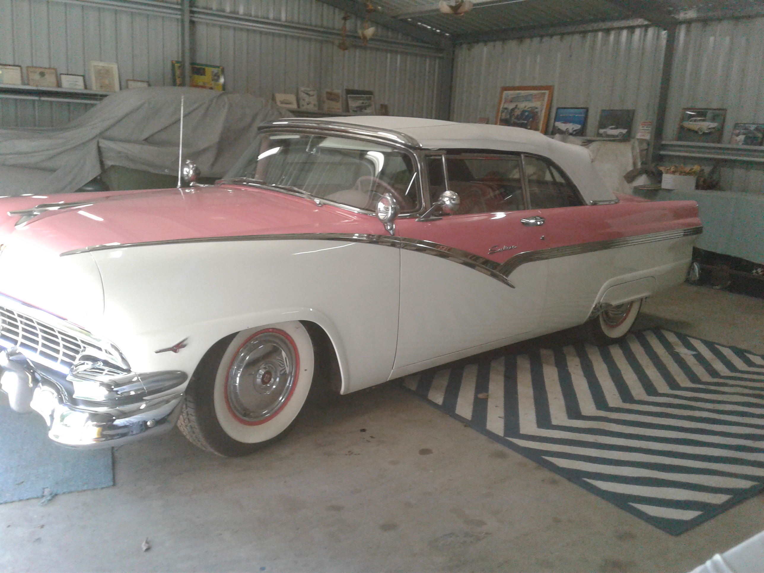 1956 FORD SUNLINER CONVERTIBLE
