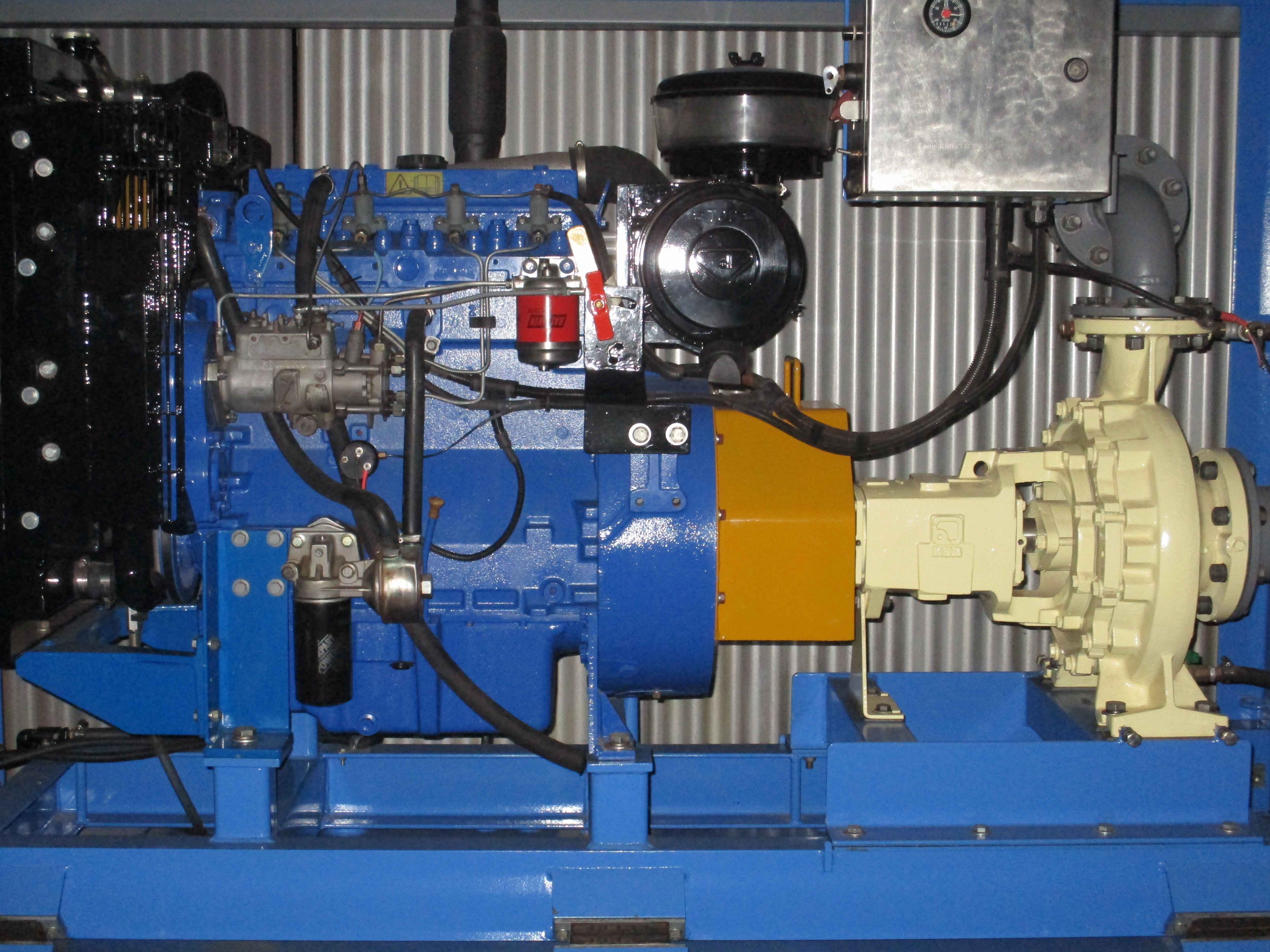 PERKINS DIESEL WATER PUMP UNIT