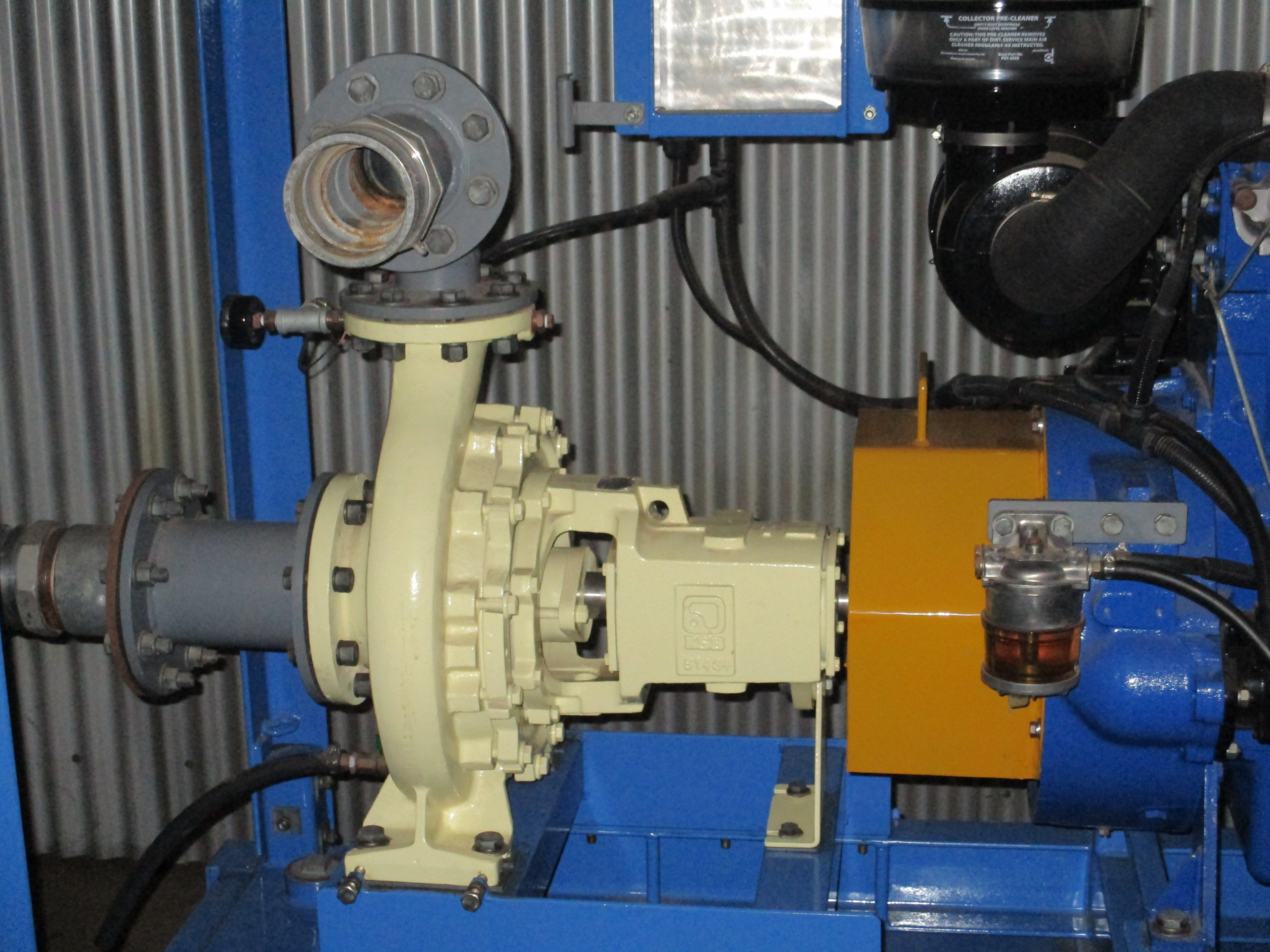 PERKINS DIESEL WATER PUMP UNIT