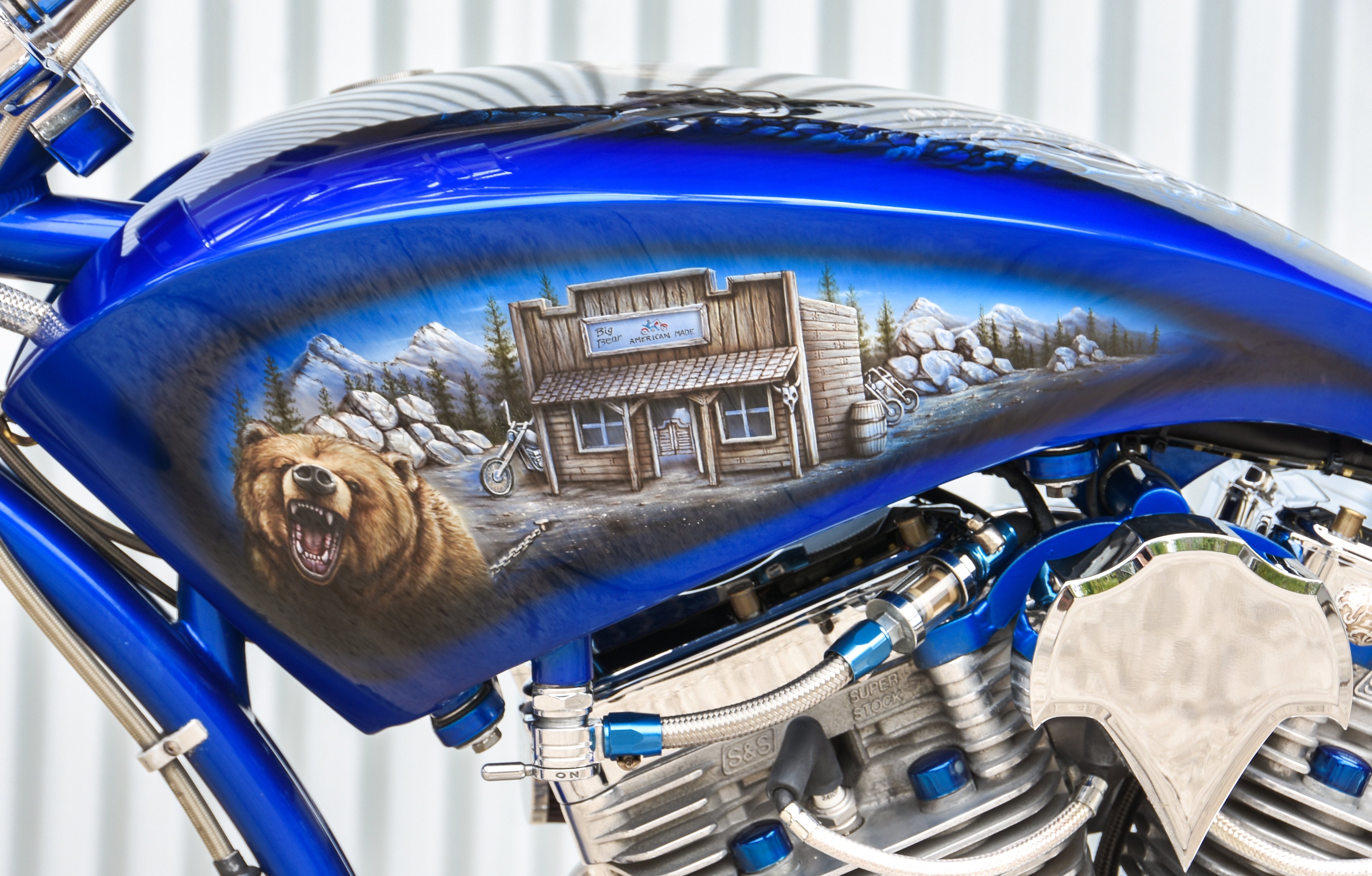 2010 BIG BEAR CHOPPERS THE SLED PRO STREET CRUISER
