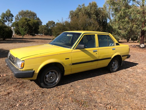 1983 TOYOTA COROLLA KE70 CS-X 4D SEDAN 