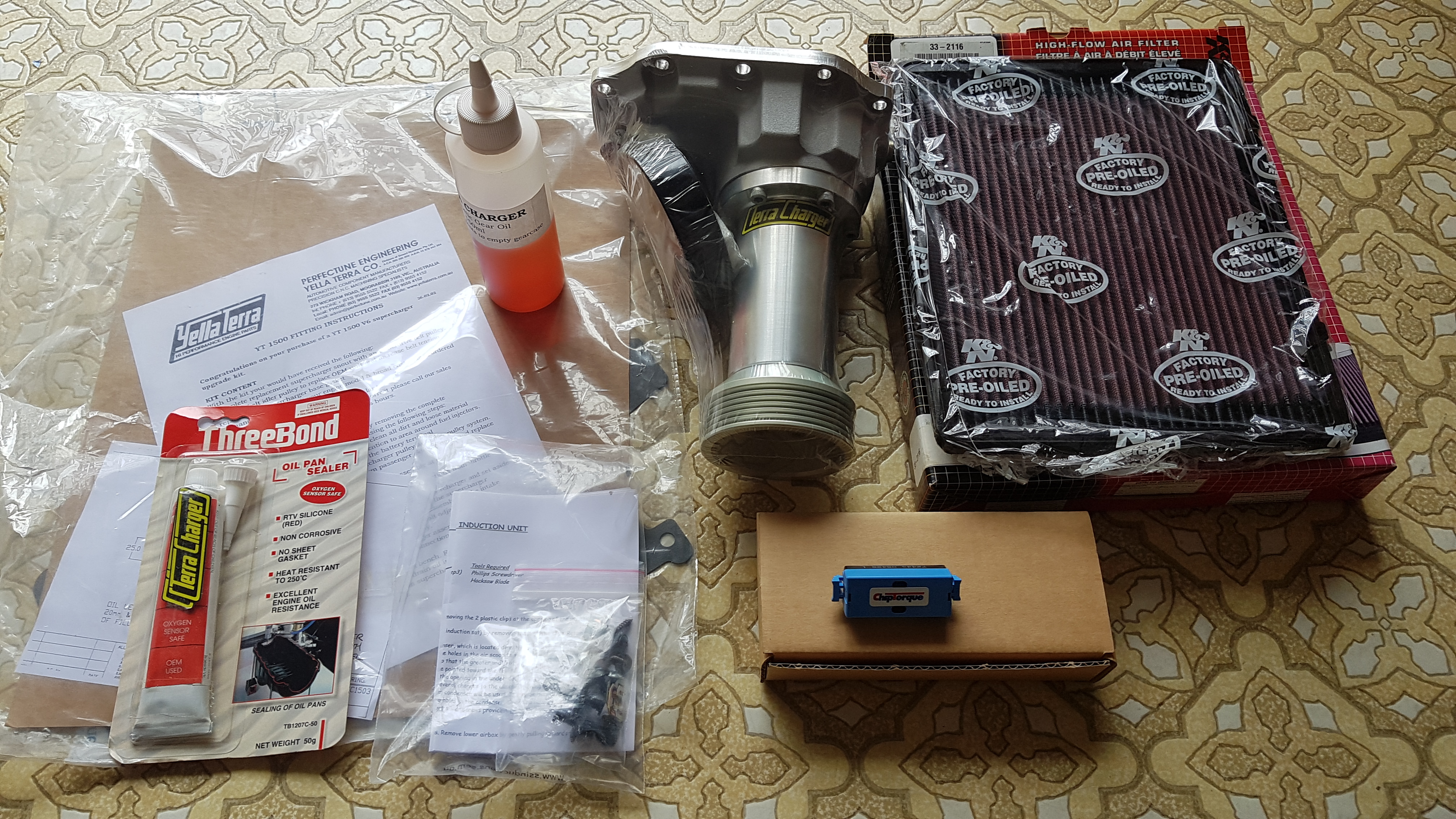 HOLDEN V6 BILLET SNOUT BOOST KIT