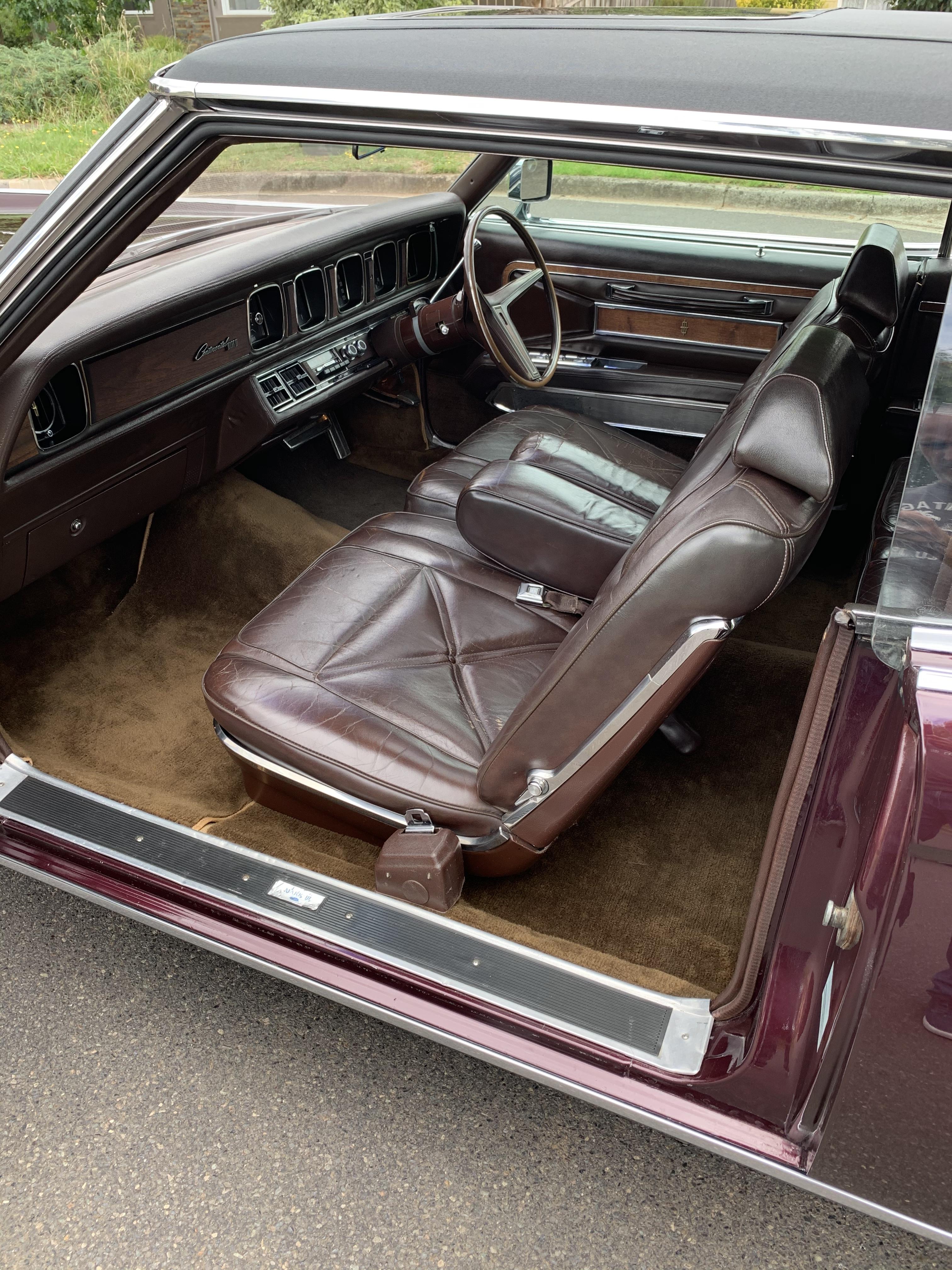 1971 LINCOLN CONTINENTAL MARK III COUPE