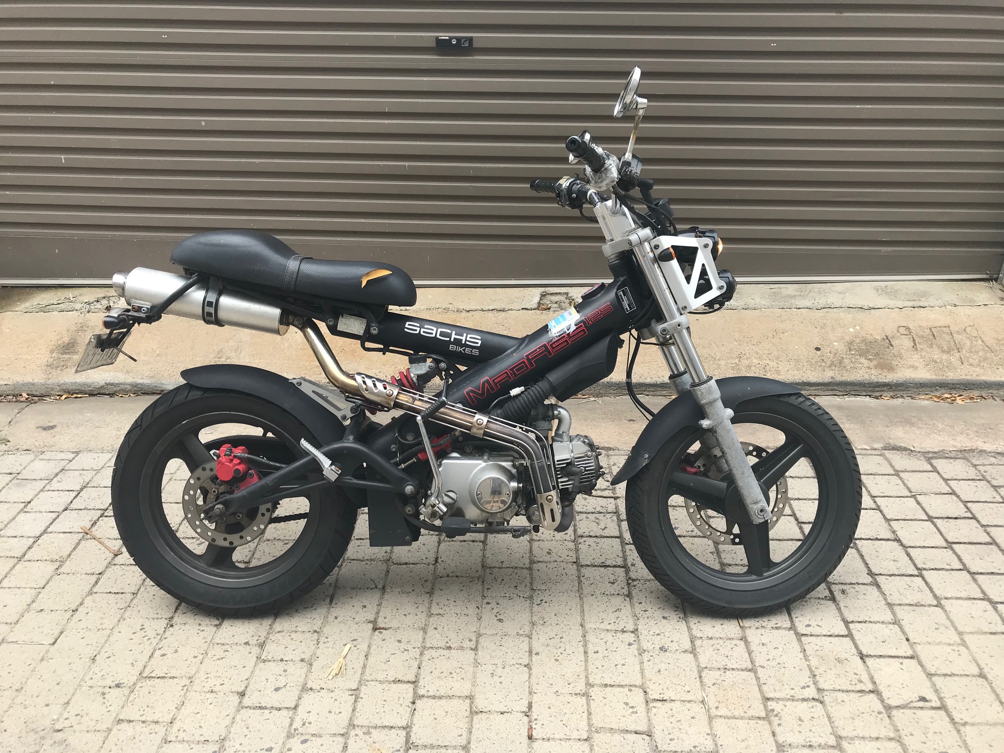 2007 SACHS MADASS 125 MOPED