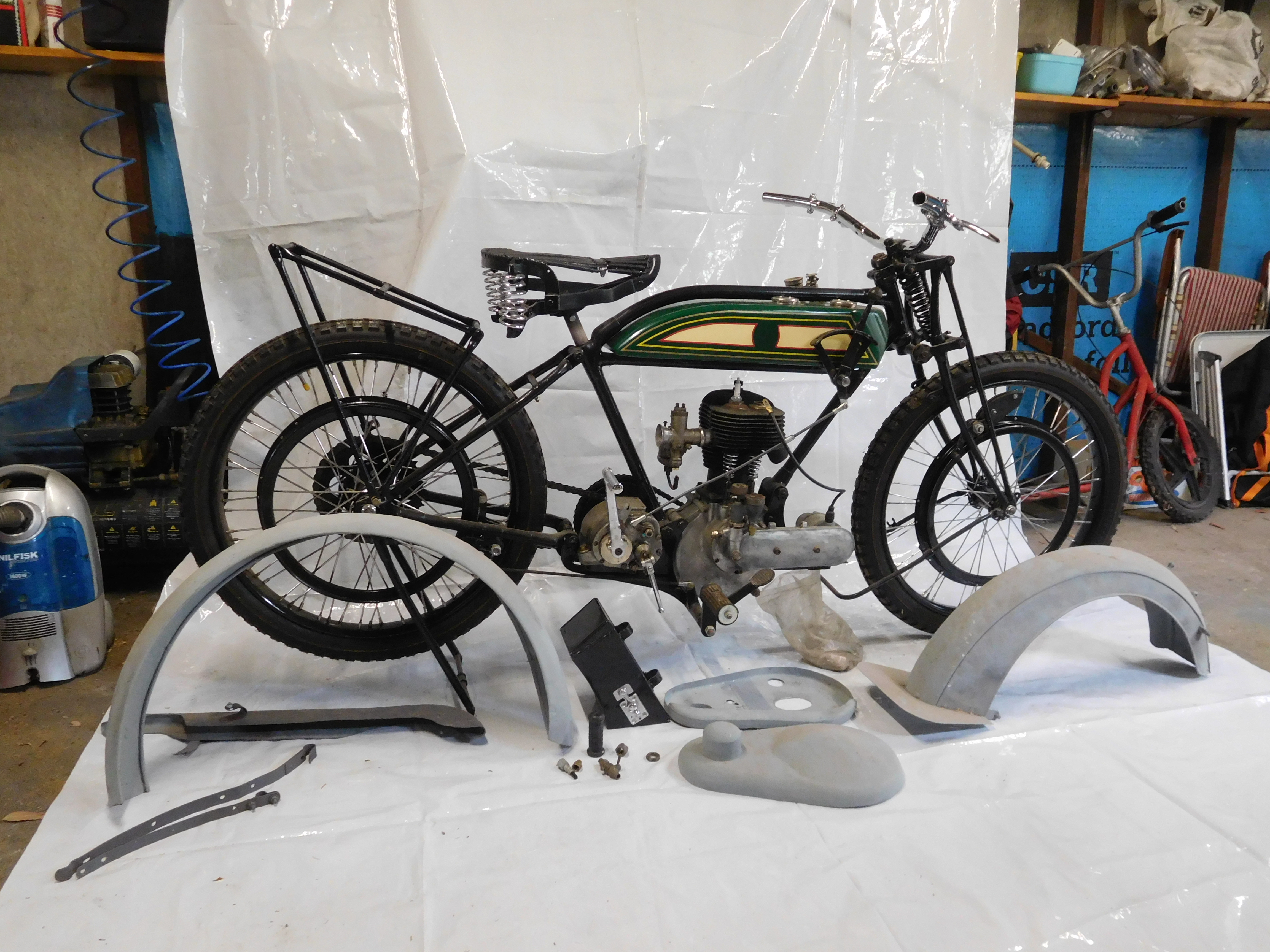1927 BSA S27 500CC SIDE VALVE SINGLE
