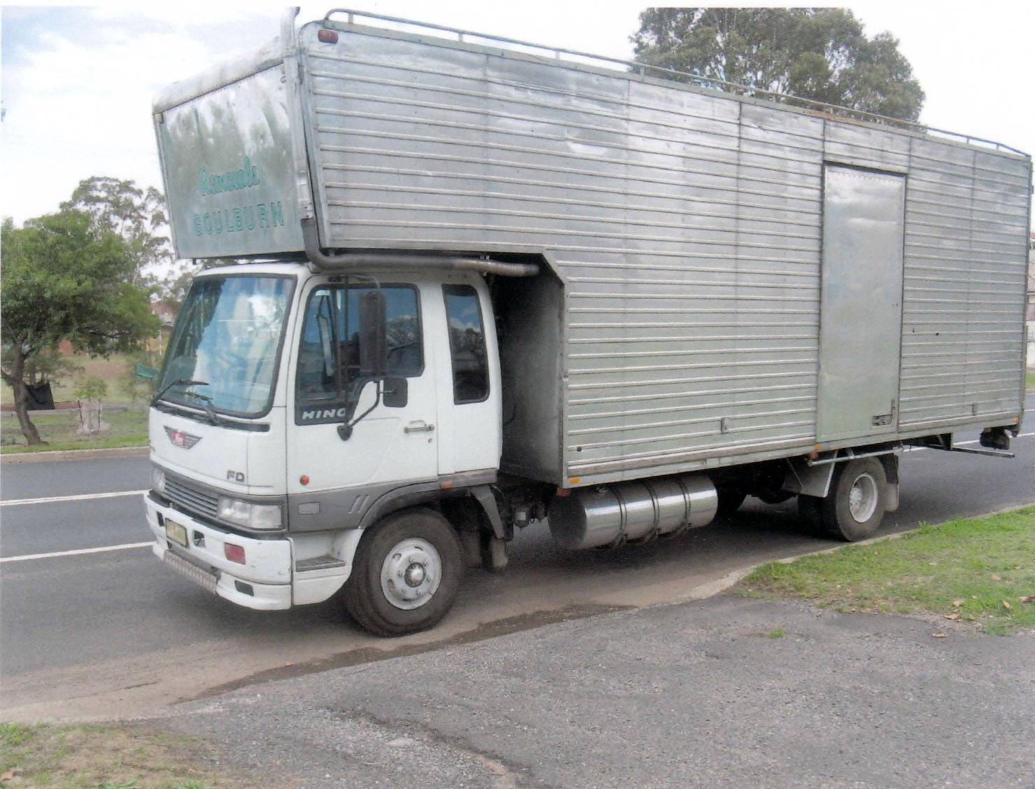 1992 HINO FD SUPER HAWK 550 (Long 550) 6 SP MANUAL C/CHAS