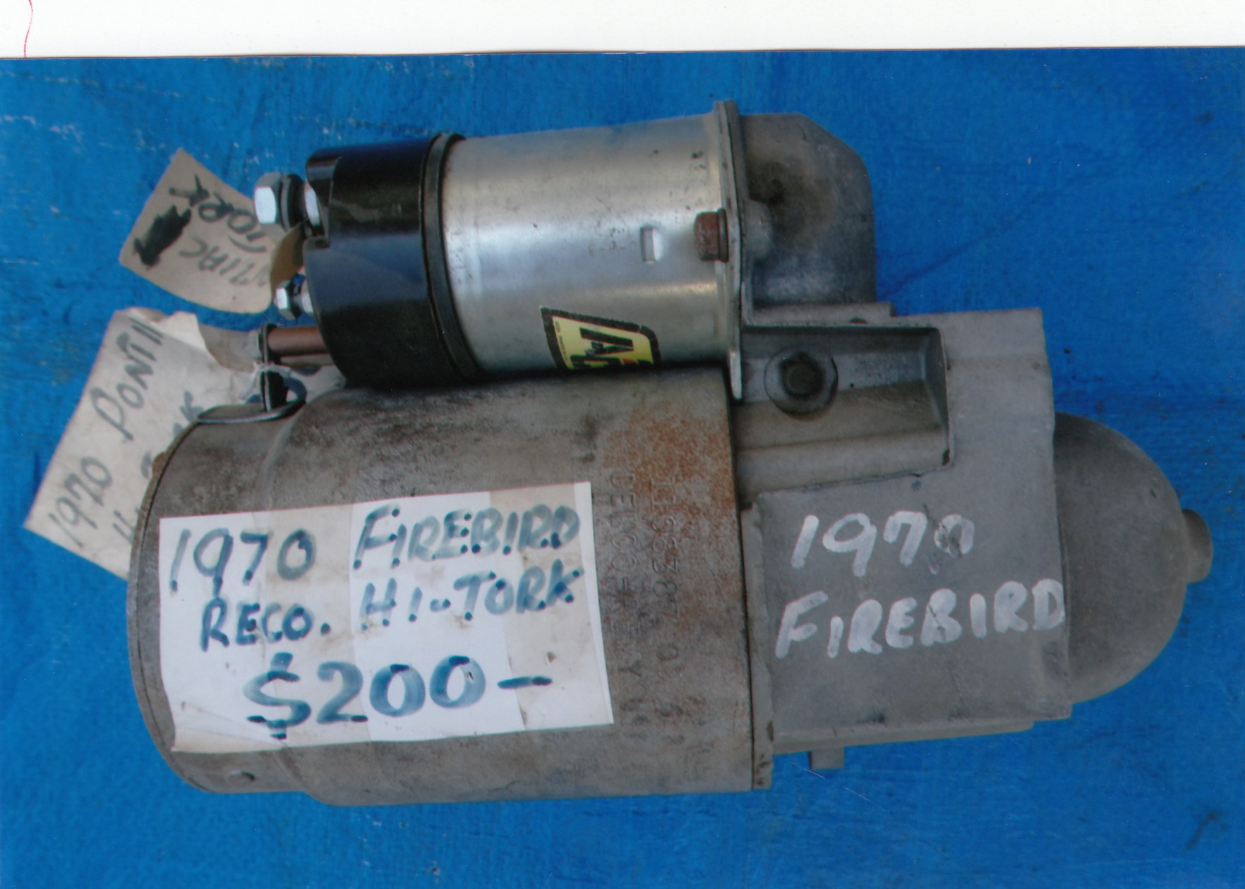 PONTIAC 1970 STARTER MOTOR