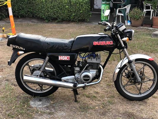 1980 SUZUKI RG125E.