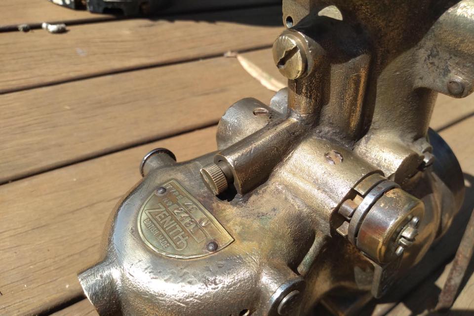 VINTAGE 1920S ZENITH UPDRAFT CARB 