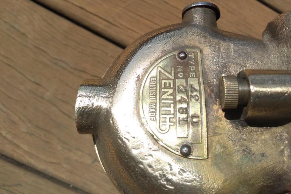 VINTAGE 1920S ZENITH UPDRAFT CARB