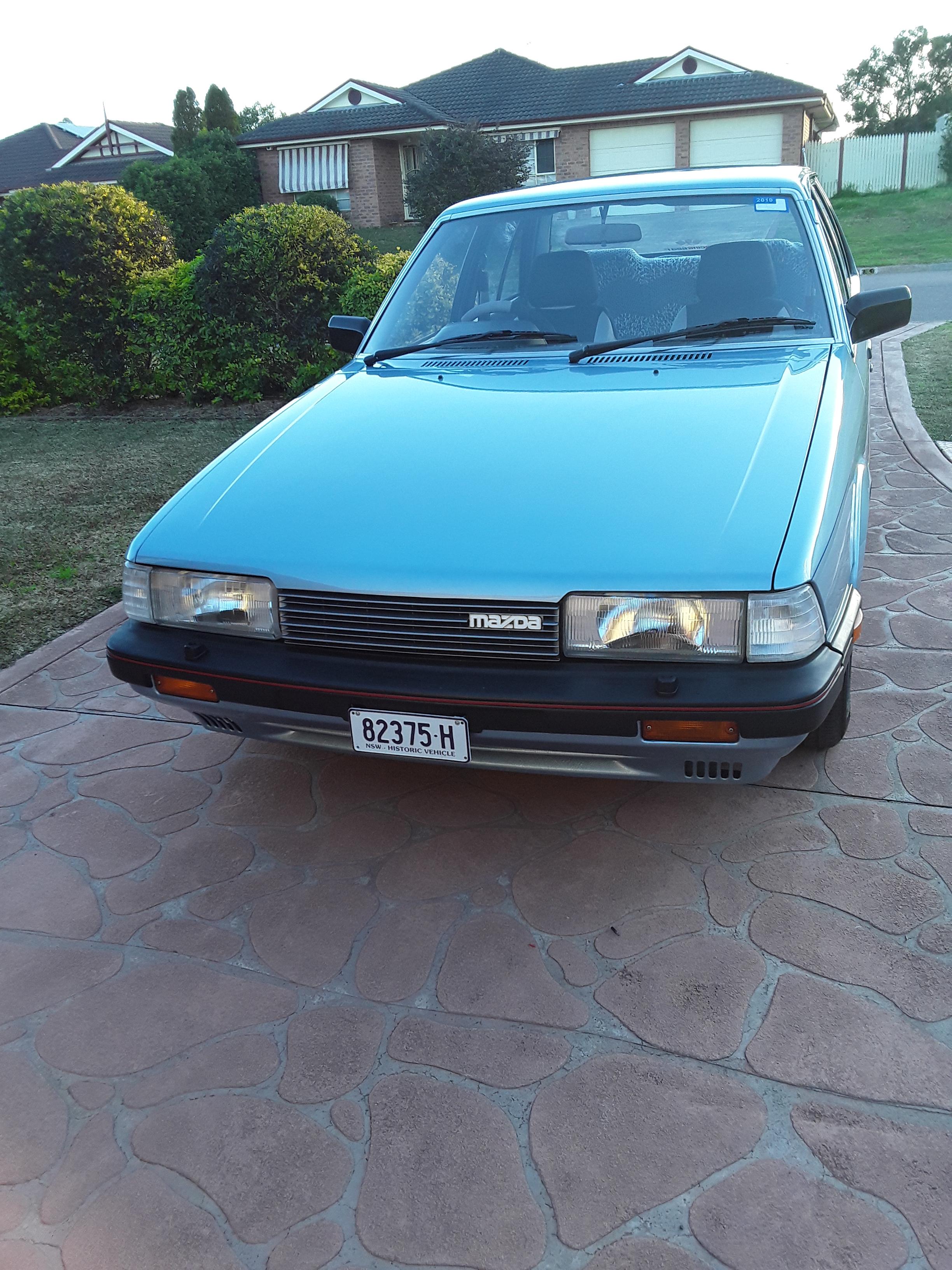 1985 MAZDA 626 SUPER DELUXE 3 SP AUTOMATIC 2D COUPE