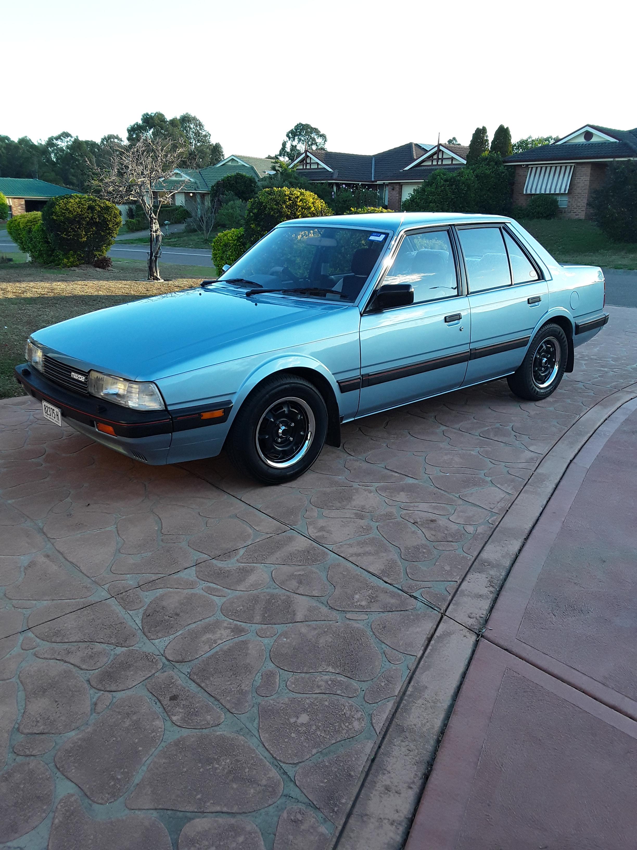1985 MAZDA 626 SUPER DELUXE 3 SP AUTOMATIC 2D COUPE