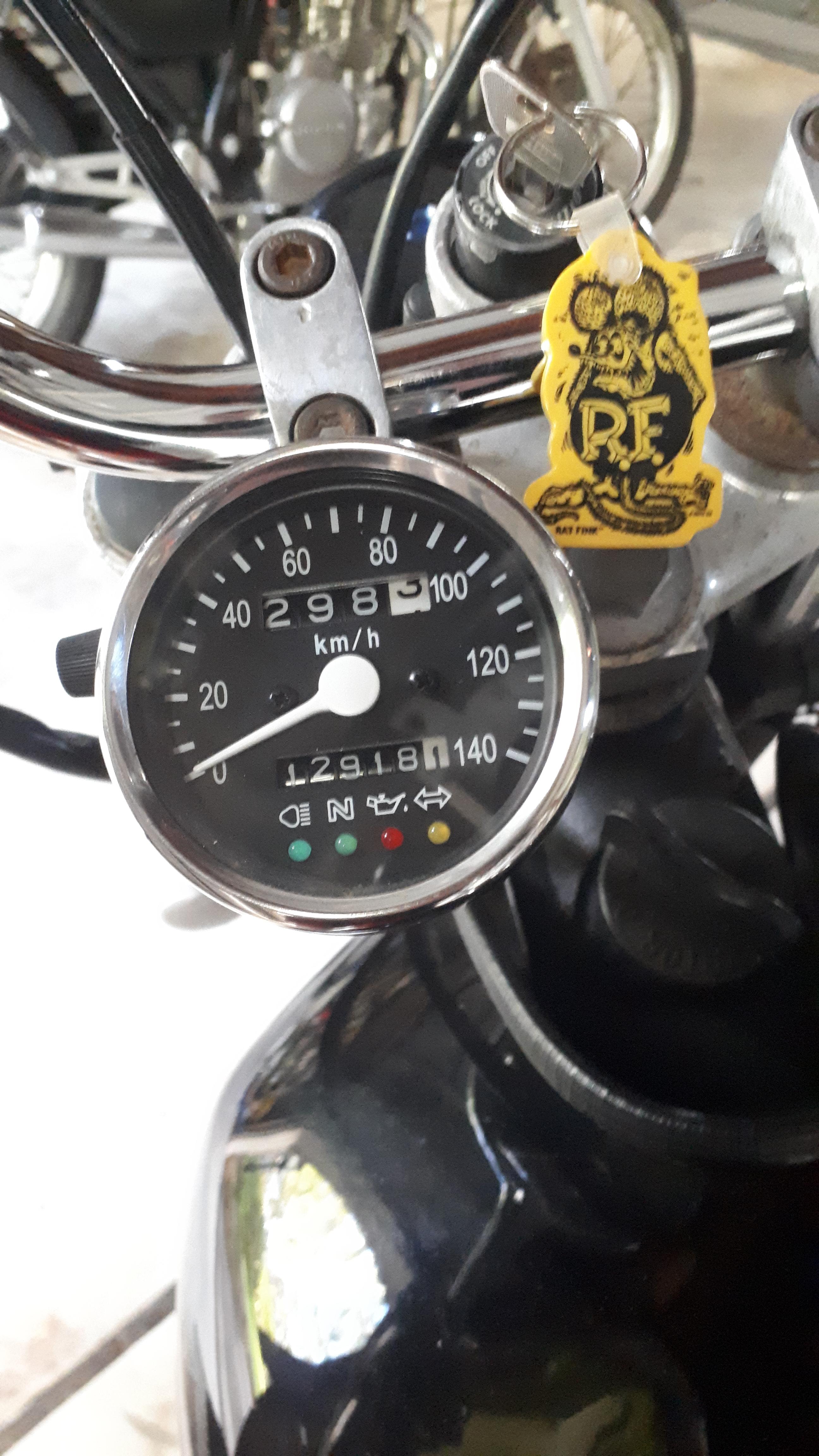 1998 YAMAHA SR400 ROAD BIKE