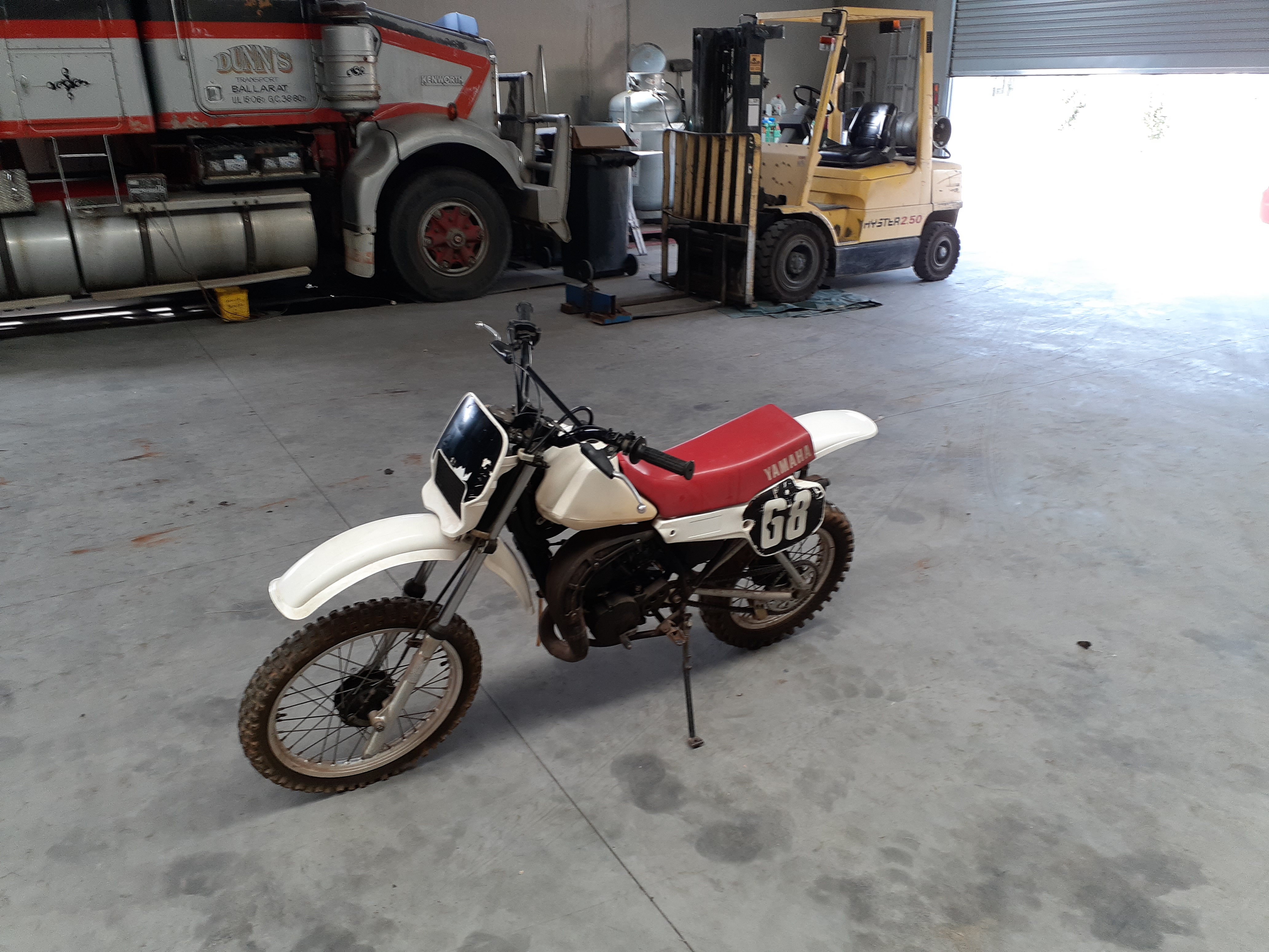 1982 YAMAHA YZ80J 