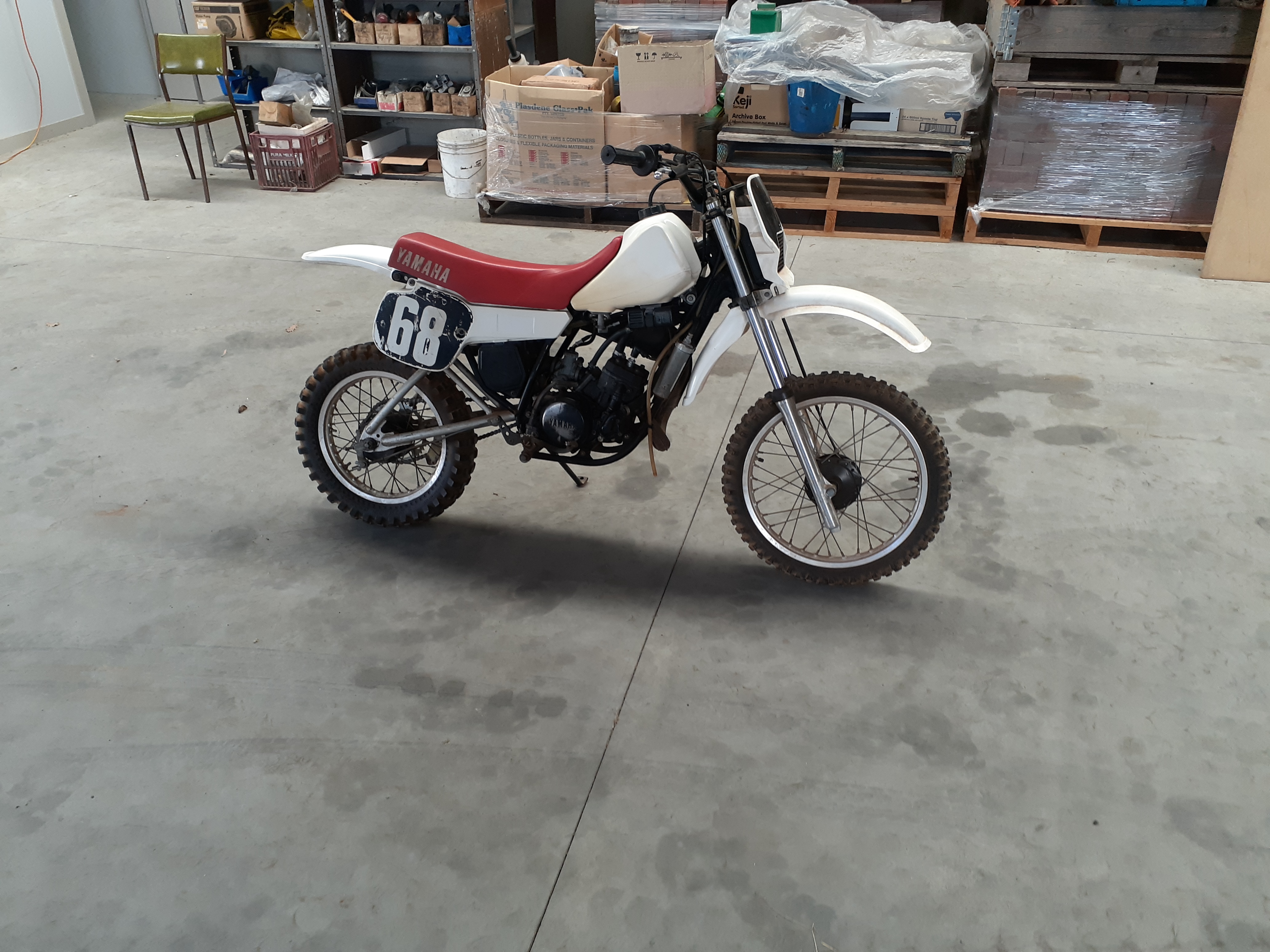1982 YAMAHA YZ80J 