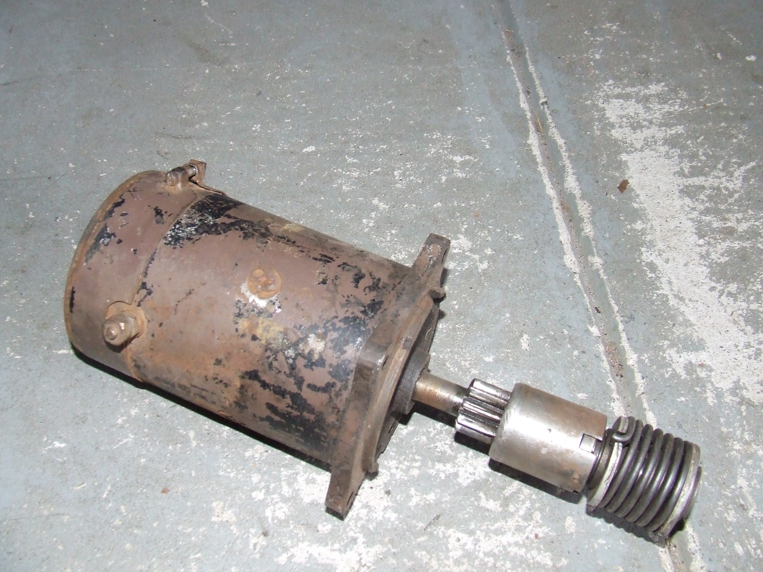 FORD 1954-6 Y-BLOCK LUCAS STARTER MOTOR