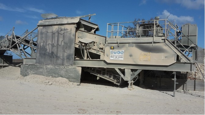 MOBILE GRANULATOR JAW CRUSHER 