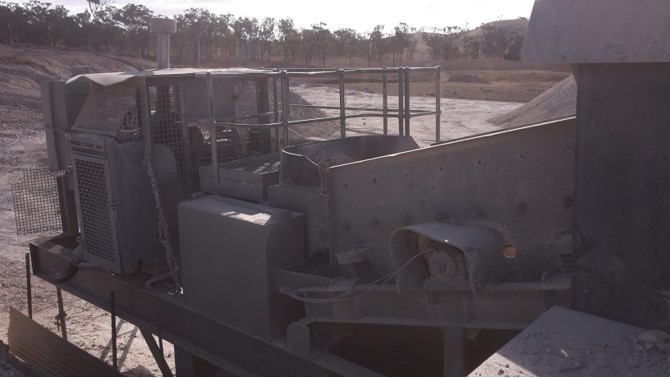 MOBILE GRANULATOR JAW CRUSHER 