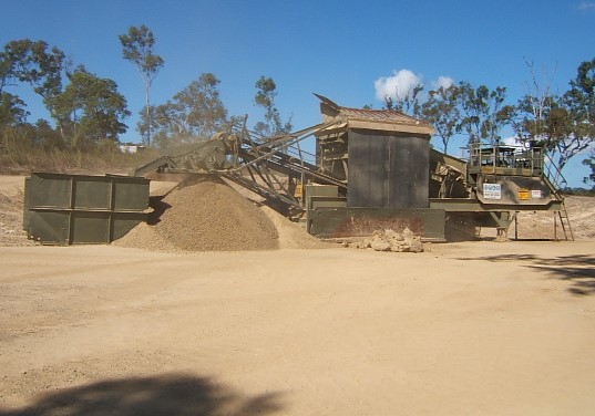 MOBILE GRANULATOR JAW CRUSHER 