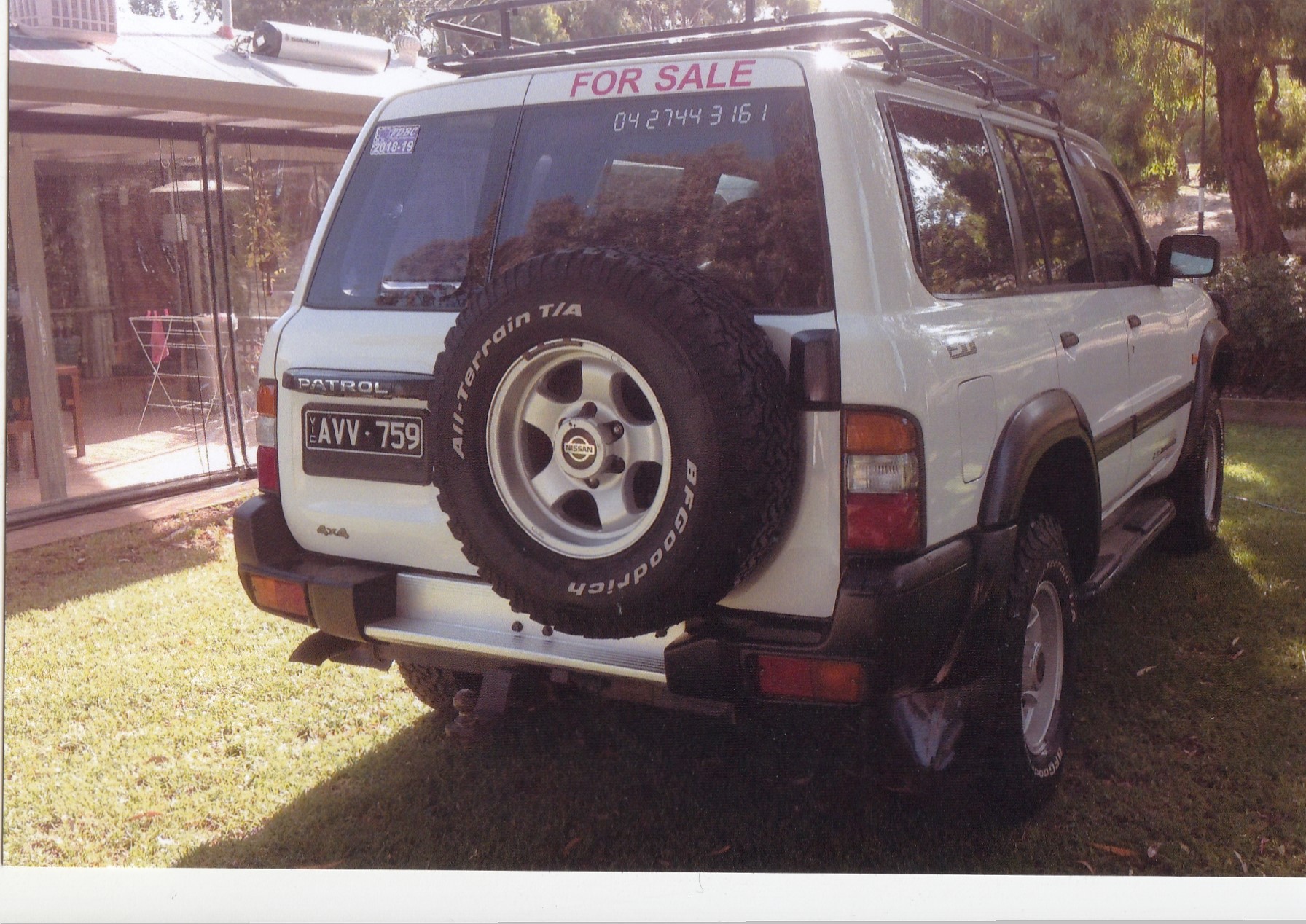 2001 NISSAN PATROL GU WAGON