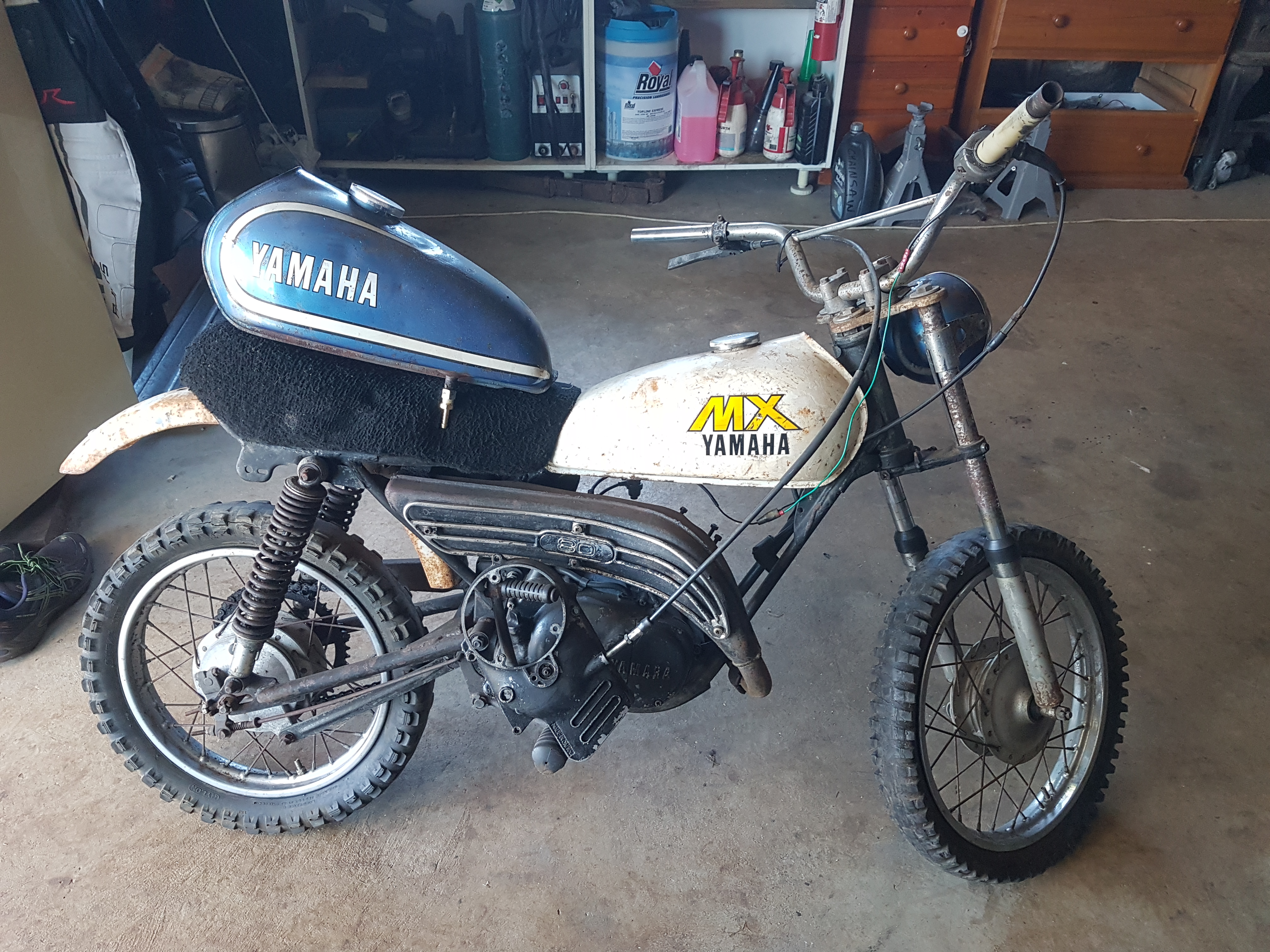 1975 YAMAHA GT MX 80