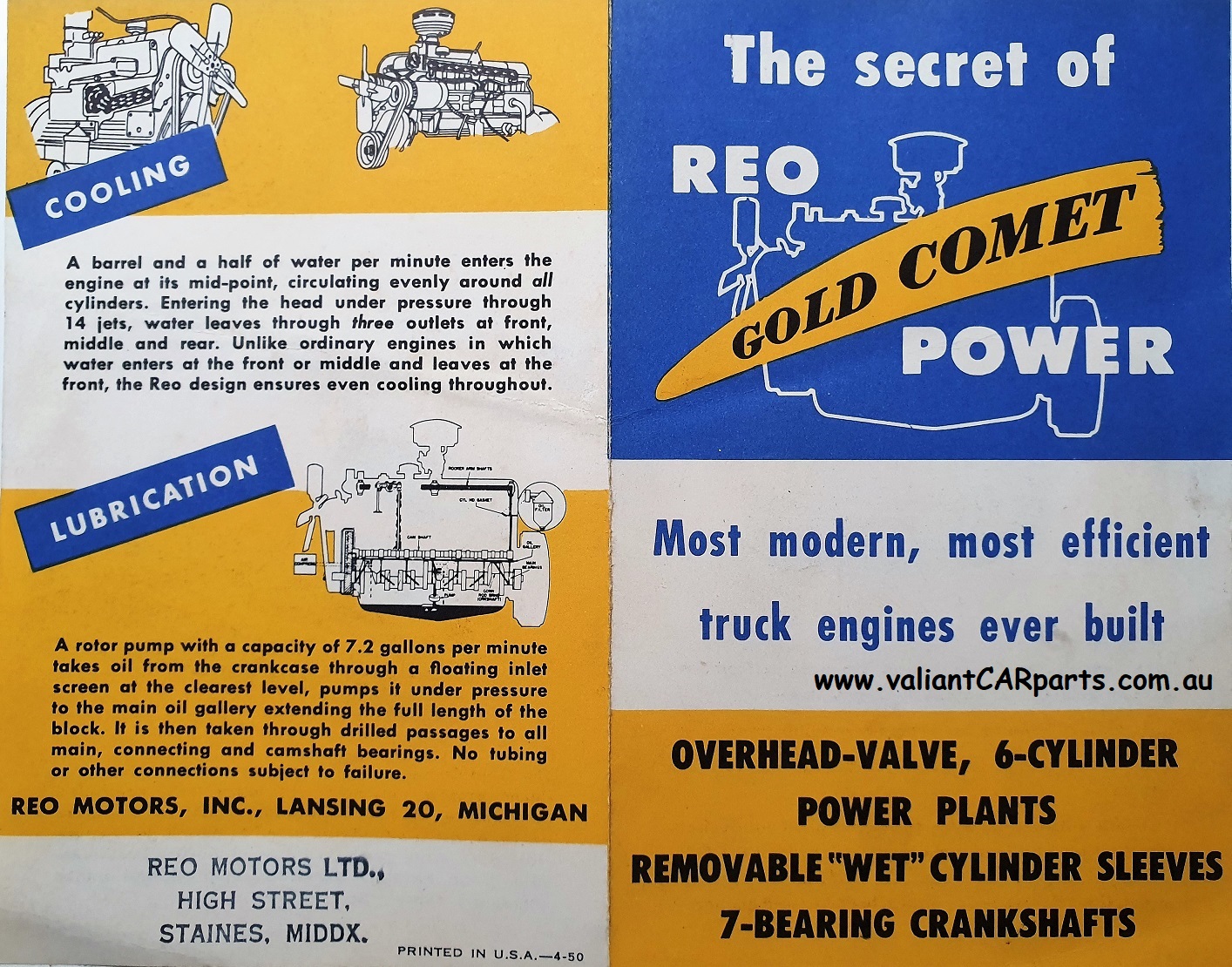 1961 REO GOLD COMET COACH Vintage BUS