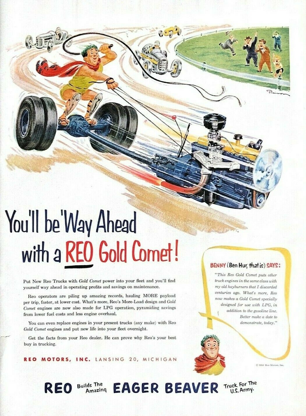 1961 REO GOLD COMET COACH Vintage BUS