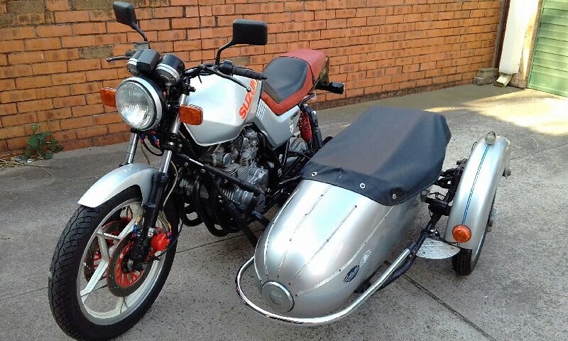1981 SUZUKI GS650G KATANA SIDECAR 