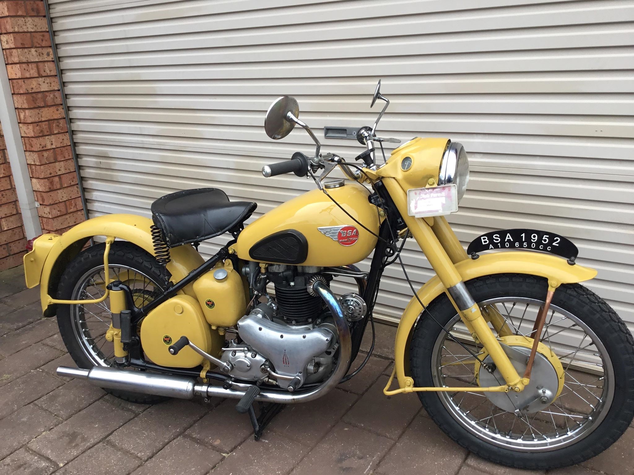 1952 BSA A10 650CC