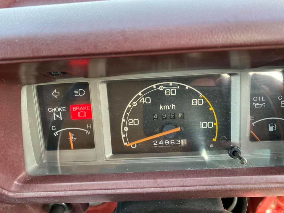 1984 HONDA ACTY 5D 4 SP MANUAL VAN