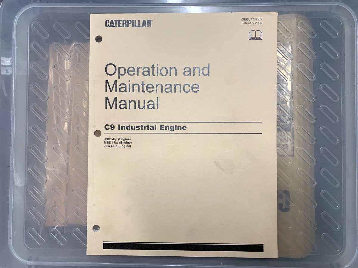 CAT C9 OPERATION & MAINTENANCE MANUAL
